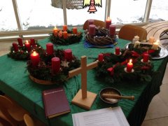 Unsere erste Adventsfeier