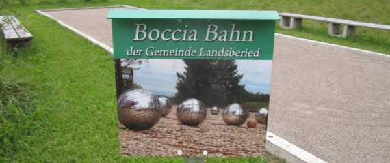 Grossansicht in neuem Fenster: Boccia-Bahn Landsberied